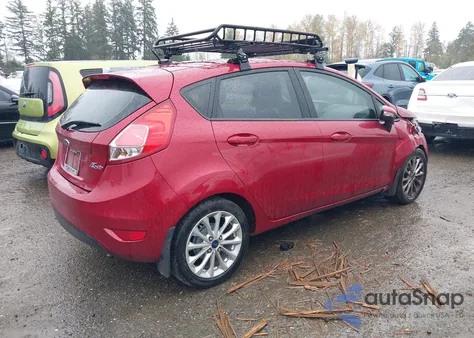 2014 Ford Fiesta Se из США, поврежденный, VIN 3FADP4EJ4EM160544